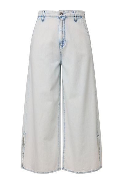 s.Oliver Culotte, normale Passform, hohe Leibhöhe, weites Bein
