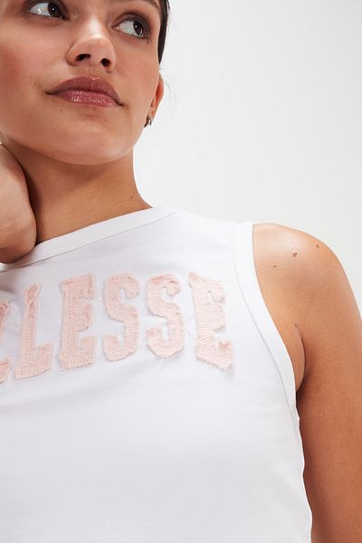 Ellesse Kurzes T-Shirt mit Rehkitz-Print