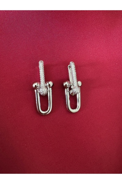 Vaveyla Steel Upper Segment Vip Model Earrings