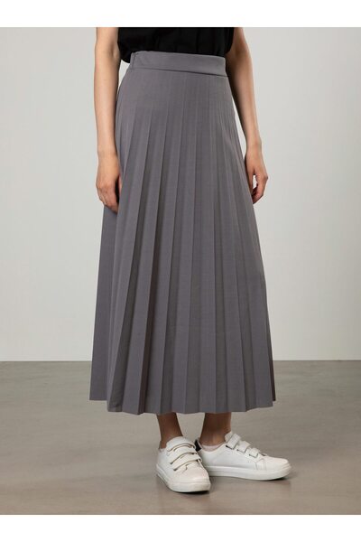 Refka Rakott 90 cm szoknya - Szürke -