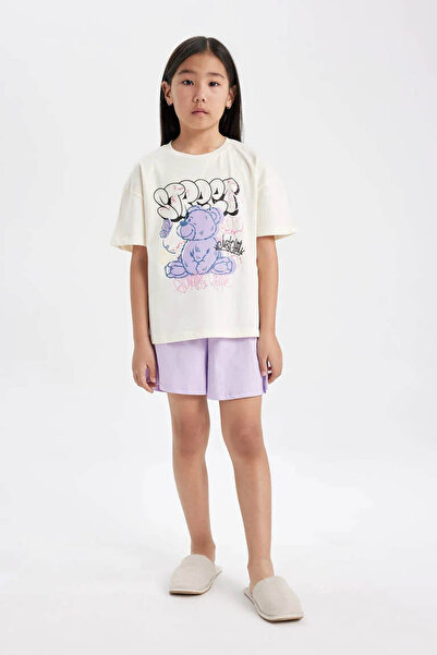 DeFacto Girl's Under-Upper Set Ecru C3375A8/ER99