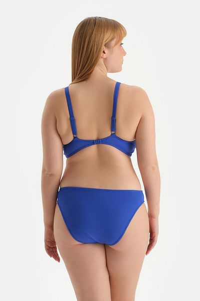 Dagi Bikinihose mit hoher Taille in Sax-Blau
