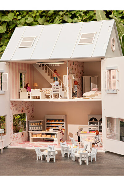 Little Forest Animals House Of Rome Dollhouse Ahşap Çocuk Oyun Evi