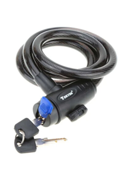 Asroya Steel Lock with Key Bicycle Motorcycle Safety Lock Baby Stroller 10X1000