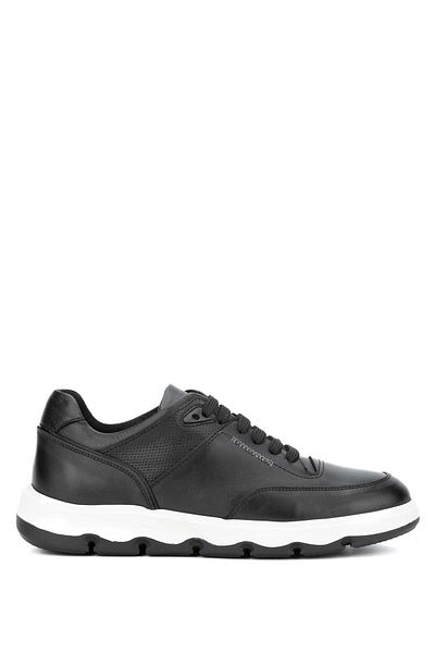 Tamer Tanca Genuine Leather Black Men's Casual Shoes