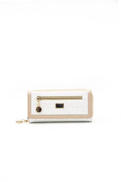 Silver Polo S.nut Sp846 - Silver Polo Pearl Women's Wallet and Card Holder