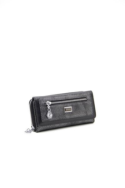 Silver Polo Silver & Polo M.silver - Μαύρο Sp846 Γυναικείο Πορτοφόλι & Θήκη Κάρτας
