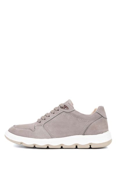 Tamer Tanca Men's Genuine Leather Mink Nubuck Casual Shoes