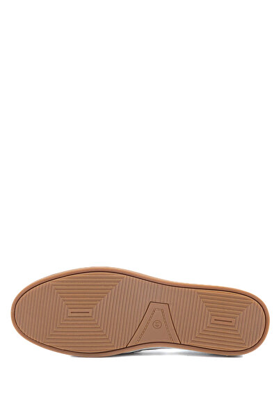 Tamer Tanca Мъжки бежови мокасини от естествена кожа