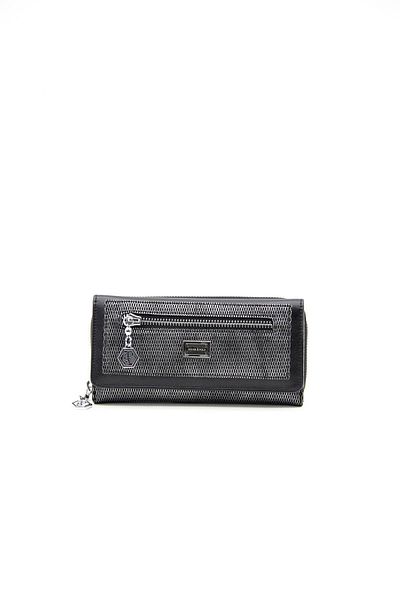 Silver Polo Silver & Polo M.silver - Μαύρο Sp846 Γυναικείο Πορτοφόλι & Θήκη Κάρτας