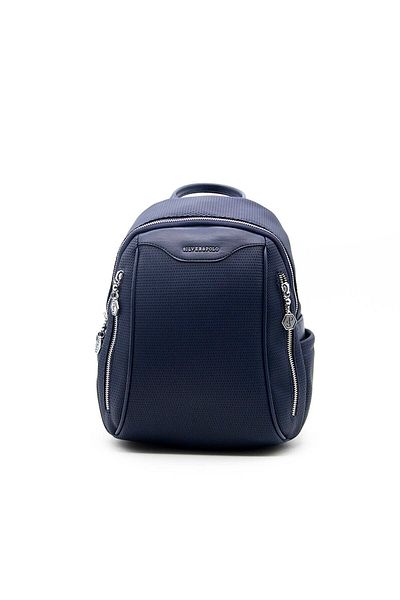 Silver Polo Silver & Polo Navy - Navy Sp906 Women's Backpack