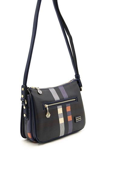 Silver Polo Argint și Polo Laci F. - Geantă Crossbody Laci Sp818 pentru femei