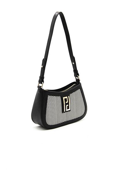 Silver Polo Silver & Polo Black White - Black SP1132 Geantă de damă