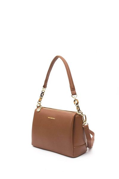 Silver Polo Silver & Polo Tan - Geantă de damă Tan Sp910