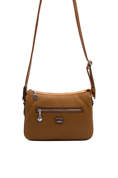 Silver Polo Silver & Polo Tan - Geantă de damă Tan Sp818