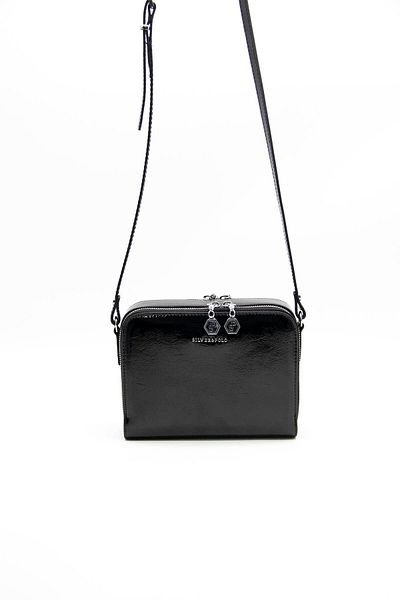 Silver Polo Silver & Polo Black - Black Sp888 Geantă crossbody pentru femei