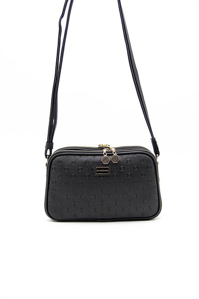 Silver Polo Silver & Polo Black - Black Sp899 Geantă crossbody pentru femei
