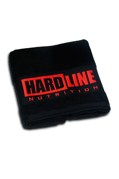 Hardline Black Training Towel - Comfortable and Stylish