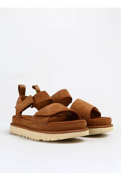 UGG Leather Tan Women's Sandals 1136783