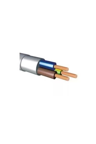 Hes 5 Metre 3x2,5 Mm Halogen Free Nhxmh Nym Antigron Enerji Kablosu
