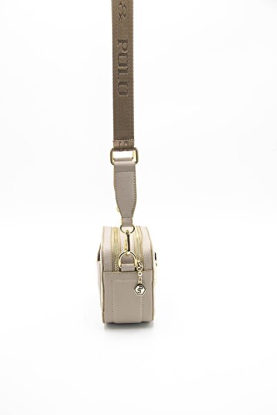 Silver Polo Silver & Polo Bej - Geantă Crossbody pentru femei Sand Sp1078