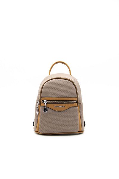 Silver Polo Silver & Polo Sand - Γυναικείο σακίδιο πλάτης A.taba Sp983