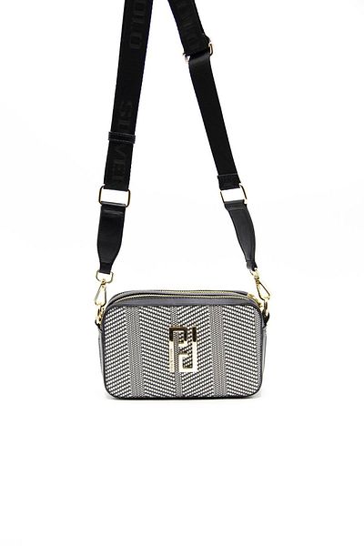 Silver Polo Silver & Polo Black White - Black Sp1078 Geantă de damă