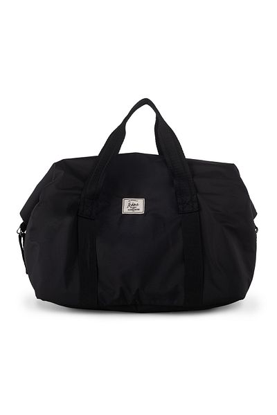 ICONE BAG Geantă neagră Yoga Pilates Fitness Gym - Icone Mat, Închidere cu fermoar