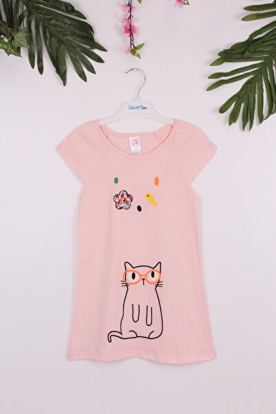 Cici kız Baby Junior Plaid Cherry Detailed Baby Kids Dress