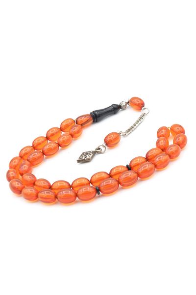 Murty99 Orange Squeeze - Mărgele de rugăciune Beyzi cu coadă de vulpe