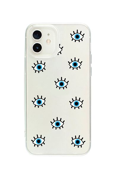 mooodcase حافظة سيليكون شفافة ممتازة متوافقة مع هاتف Iphone 12