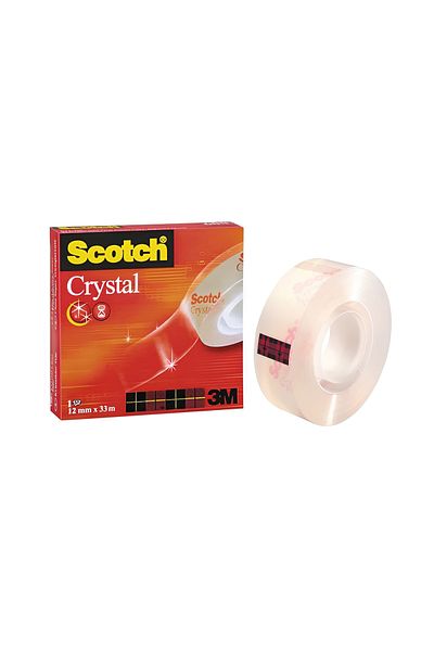 Scotch 3m Crystal Tape 12x33
