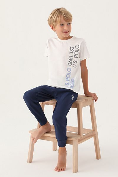 U.S. Polo Assn. Licensed Polo Lower Upper Pajama Set