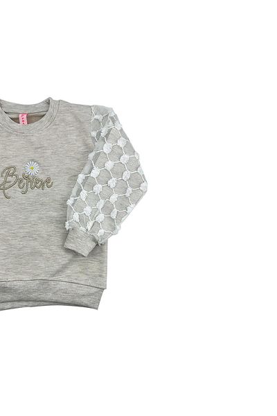 PEMBE LİFE Lacy Baby Girl Sweat Cream