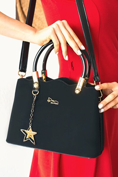 GALB LEATHER Elegant Stylish Bag with Handle Strap Length 21 Cm Width 29 Cm M...
