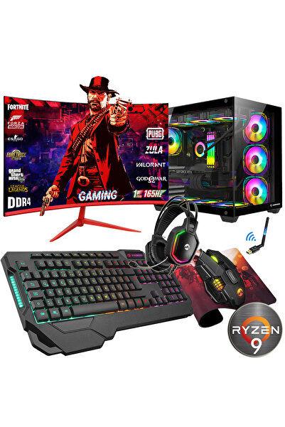 Zeiron Znx1162 Ryzen 5 7500F 32GB 5600MHz DDR5 1TB M.2 NVMe SSD RTX3050 27" 1...