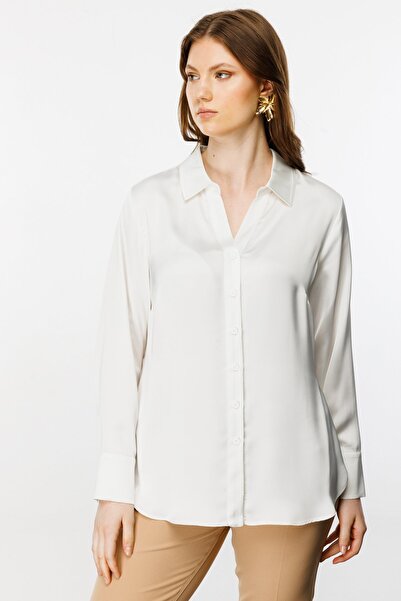 Ekol قميص من الساتان