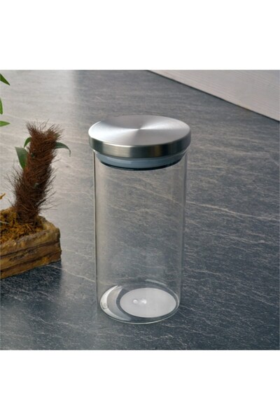 Tohana Thn76235 Glass Jar with Metal Lid 600 ml