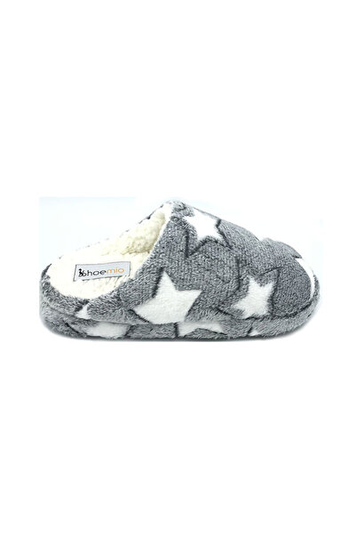 shoemio Nancy Star Grey - Γυναικείες παντόφλες σπιτιών