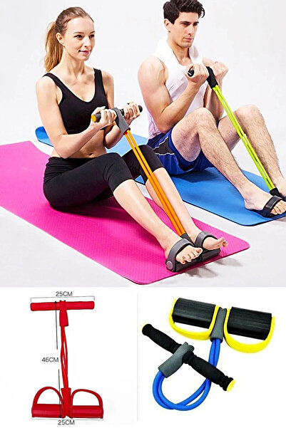 xolo Body Trimmer Egzersiz Aleti El Ayak Direnç Yayı Lastiği Spor Fitness Vüc...