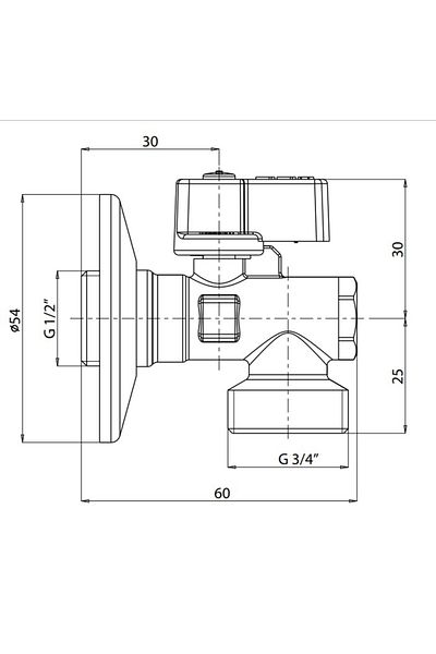Eca 30 Pieces of Washing / Dishwasher Tap with ECA Filter 1/2602111059