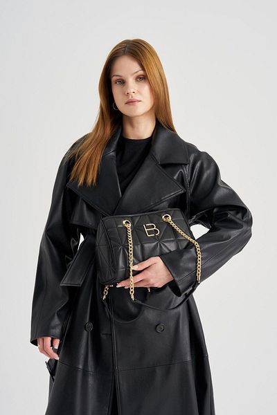 Lucky Bees Gesteppte gemusterte Hand- und Schultertasche für Damen