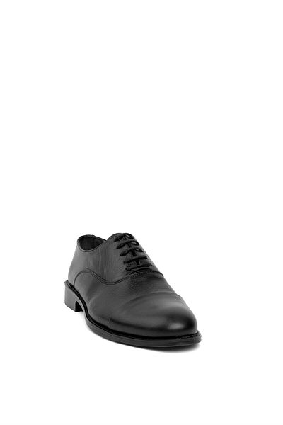 Ayakkabı Fuarı Elit MABR610-1C Ανδρικά Παπούτσια Classic από γνήσιο δέρμα Μαύρα