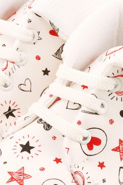 Bebiccino Heart Collared İlkadım Shoes Black