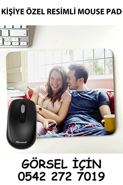 HobiShop Kişiye Özel Fotoğraflı Mouse Pad