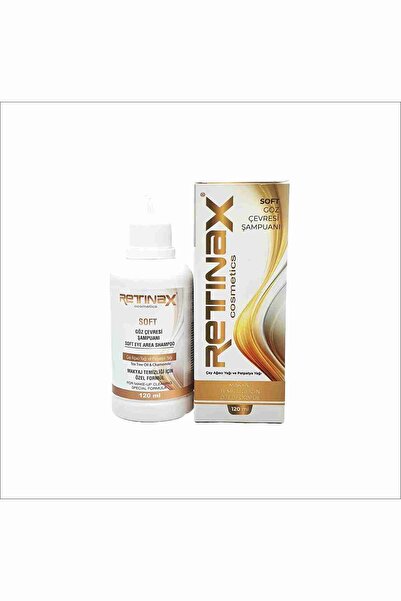 Retinax 120ML Soft Göz çevresi Şampuanı. Makyaj Temizliği İçin Özel Formül