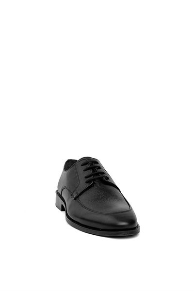 Ayakkabı Fuarı Elit MABR625-1C Ανδρικά Παπούτσια Classic από γνήσιο δέρμα Μαύρα