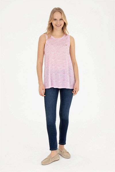 U.S. Polo Assn. Tricou pentru femei Polo Assn GUITAR US - 1832317   VIOLET