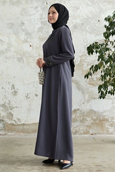 InStyle Anthracite Ferace with Flower Stones on the Handle