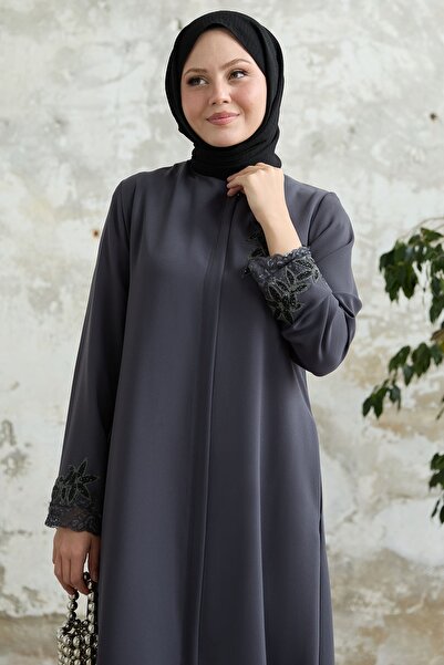 InStyle Anthracite Ferace with Flower Stones on the Handle